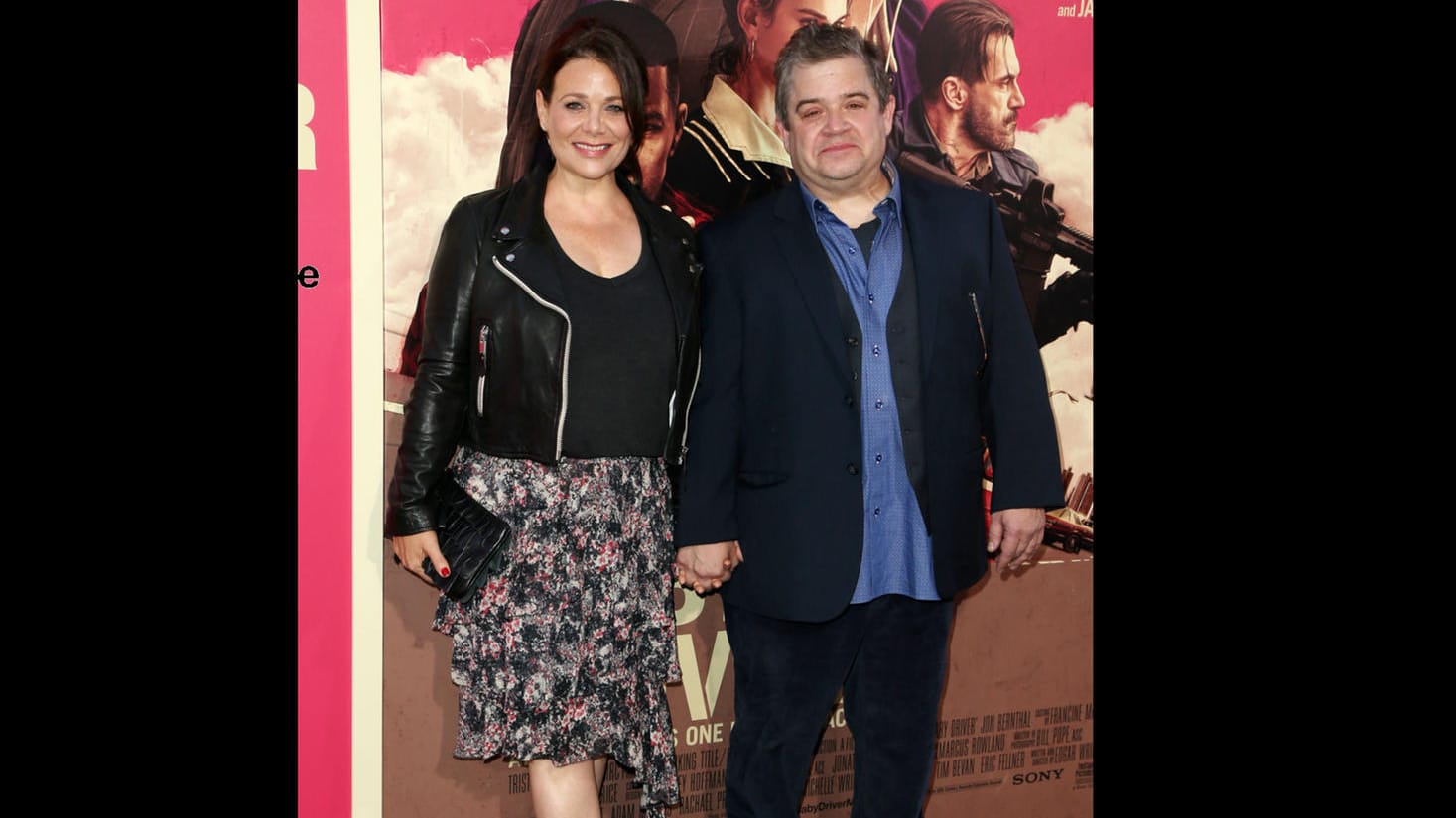 Meredith Salenger und Patton Oswalt hielten Händchen bei der Premiere zu "Baby Driver"