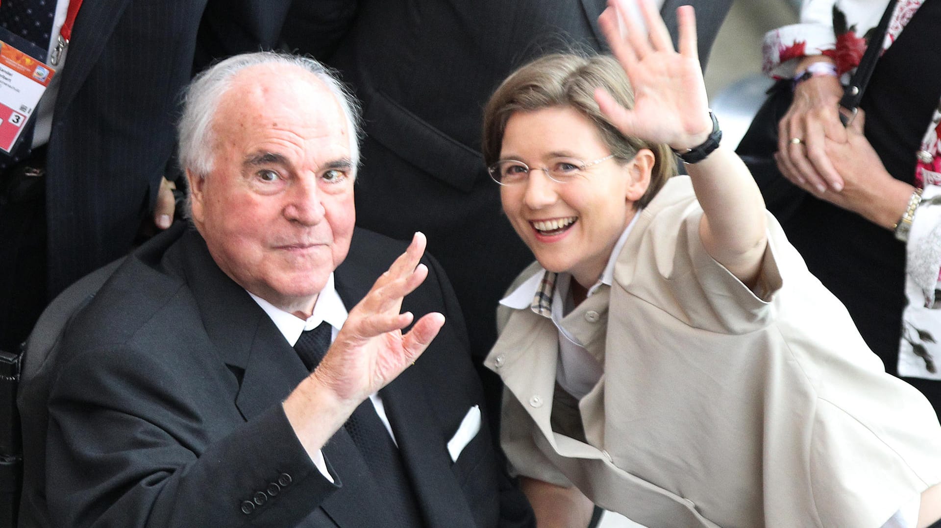 Altkanzler Helmut Kohl und seine Frau Maike Kohl-Richter.