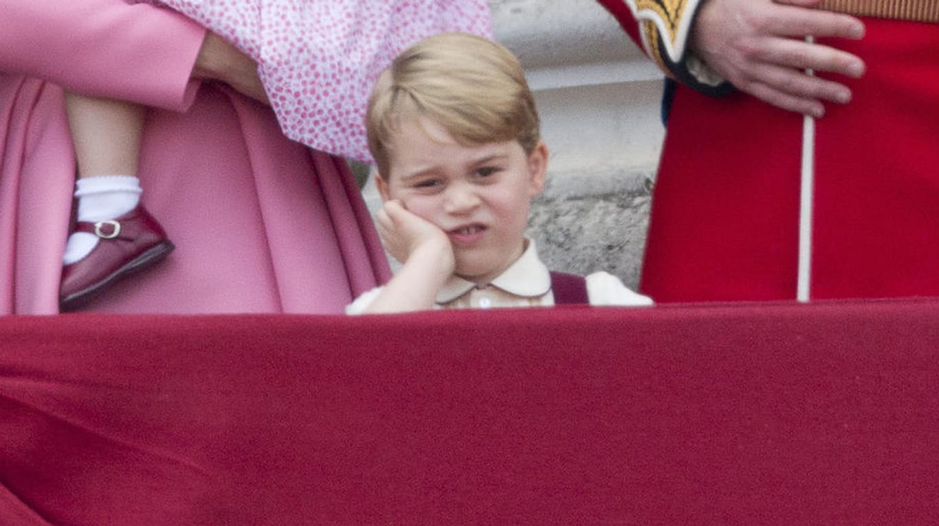 Prinz George hat keine Lust auf die "Trooping the Colour"-Feierlichkeiten.