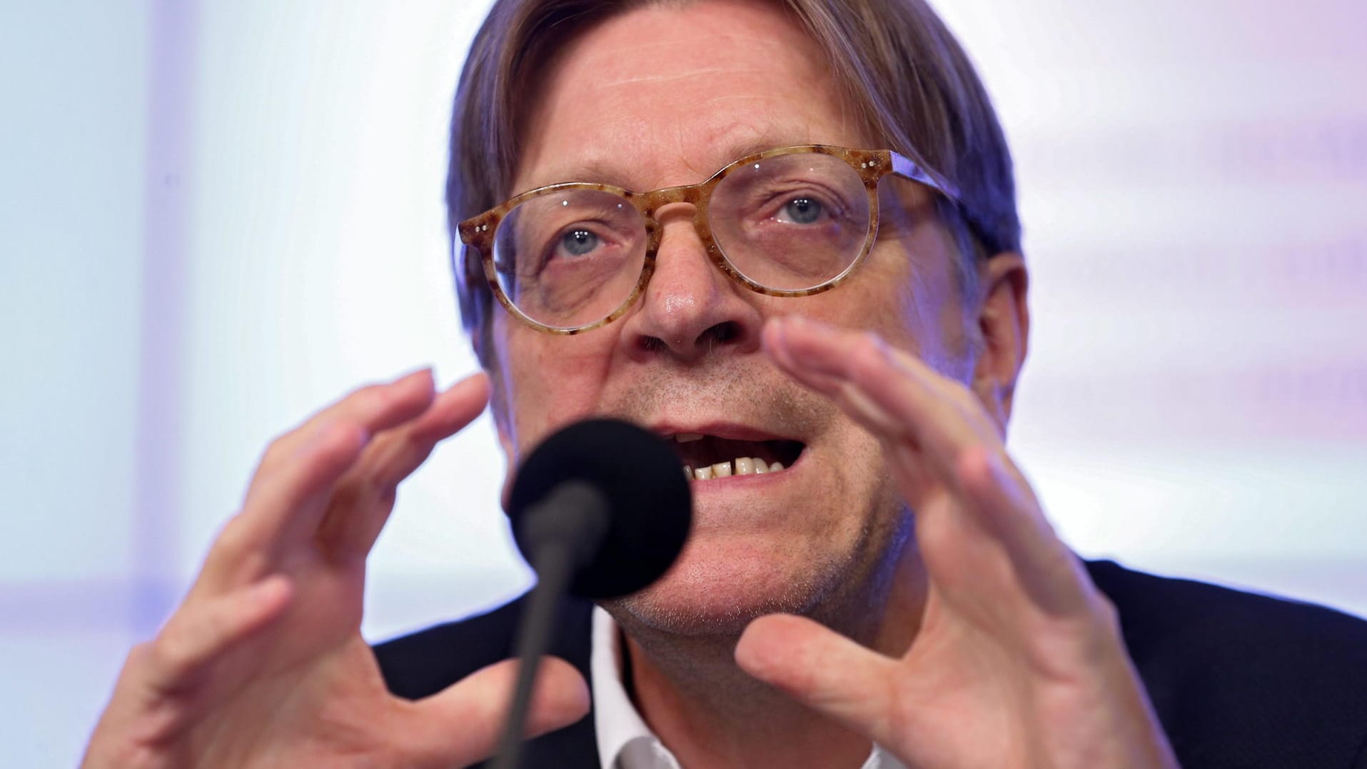 Guy Verhofstadt leitet die Brexit-Verhandlungen für die EU.