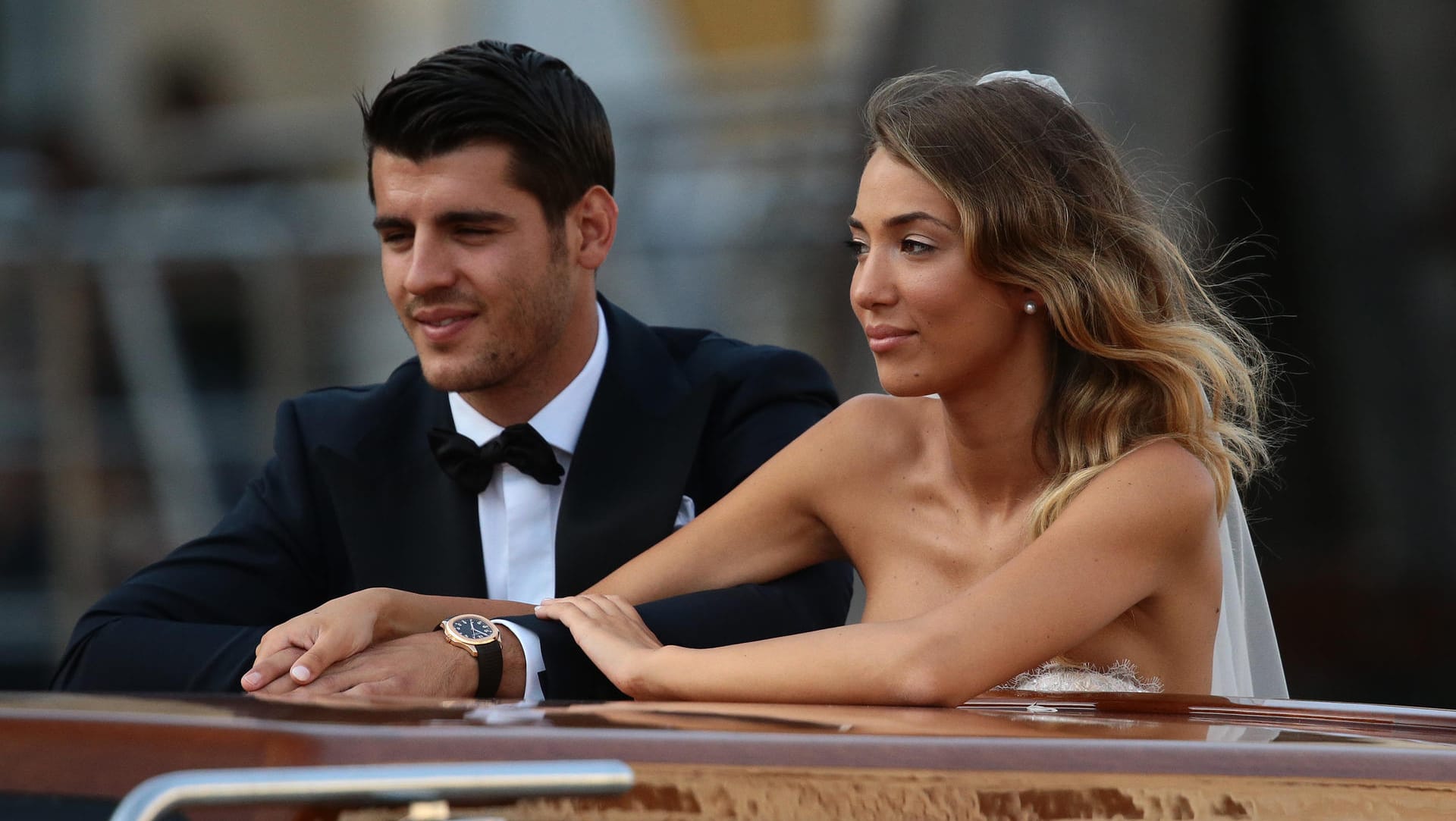 Alvaro Morata und Alice Campello heirateten in Venedig kirchlich.