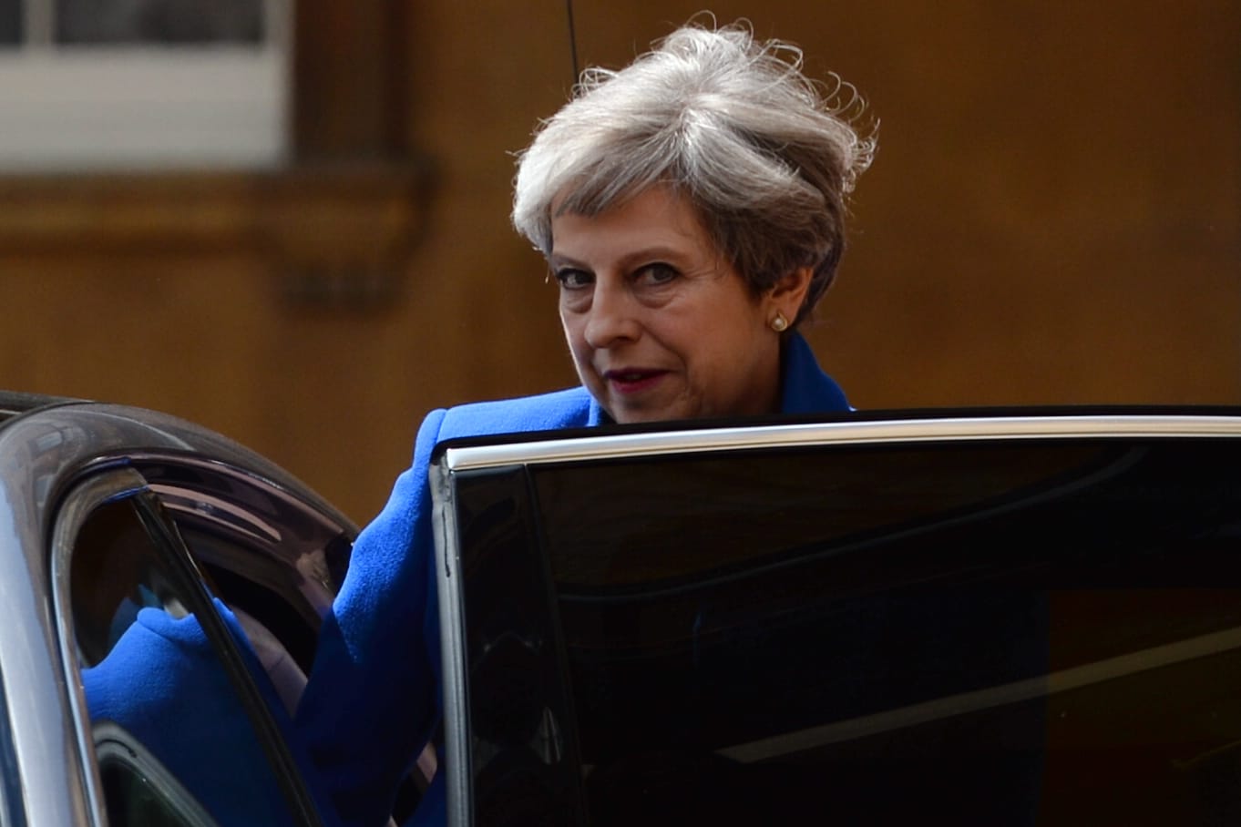 Die britische Ministerpräsidentin Theresa May