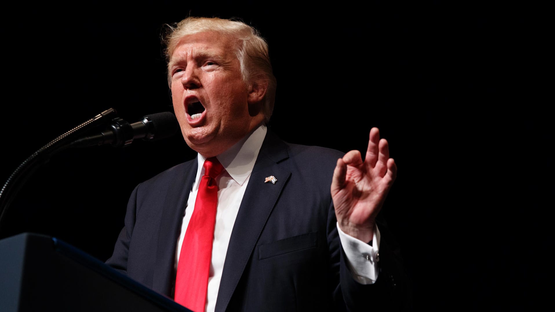 US-Präsident Donald Trump fühlt sich als Opfer einer "Hexenjagd".