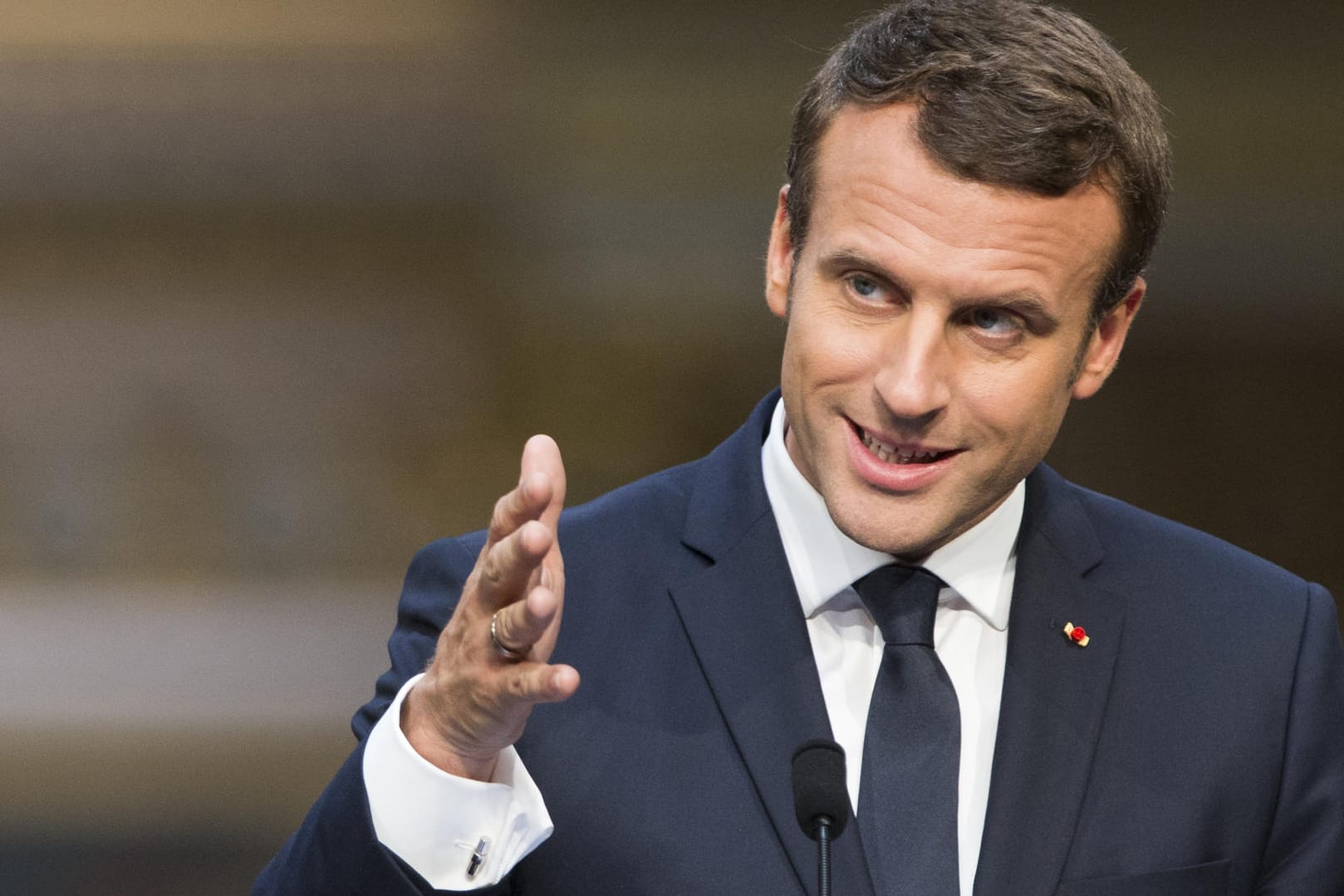 Der französische Präsident, Emmanuel Macron.