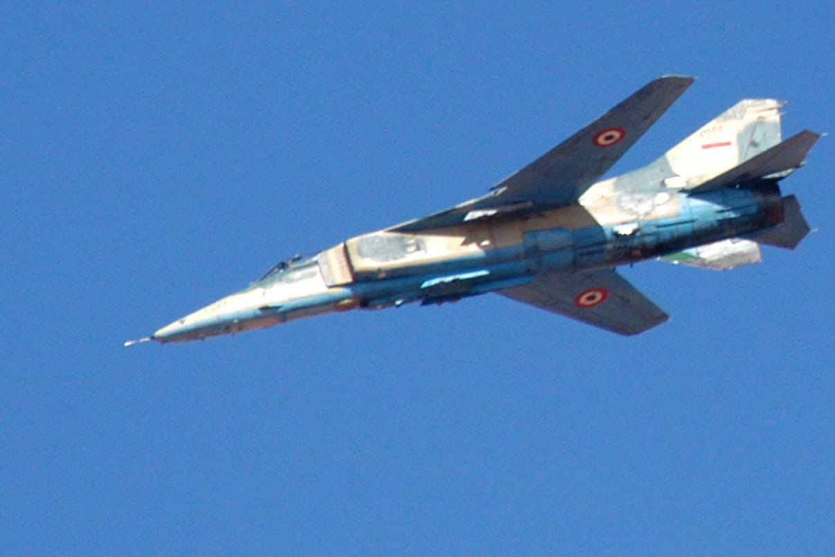 US-Militär schießt syrischen Bomber ab