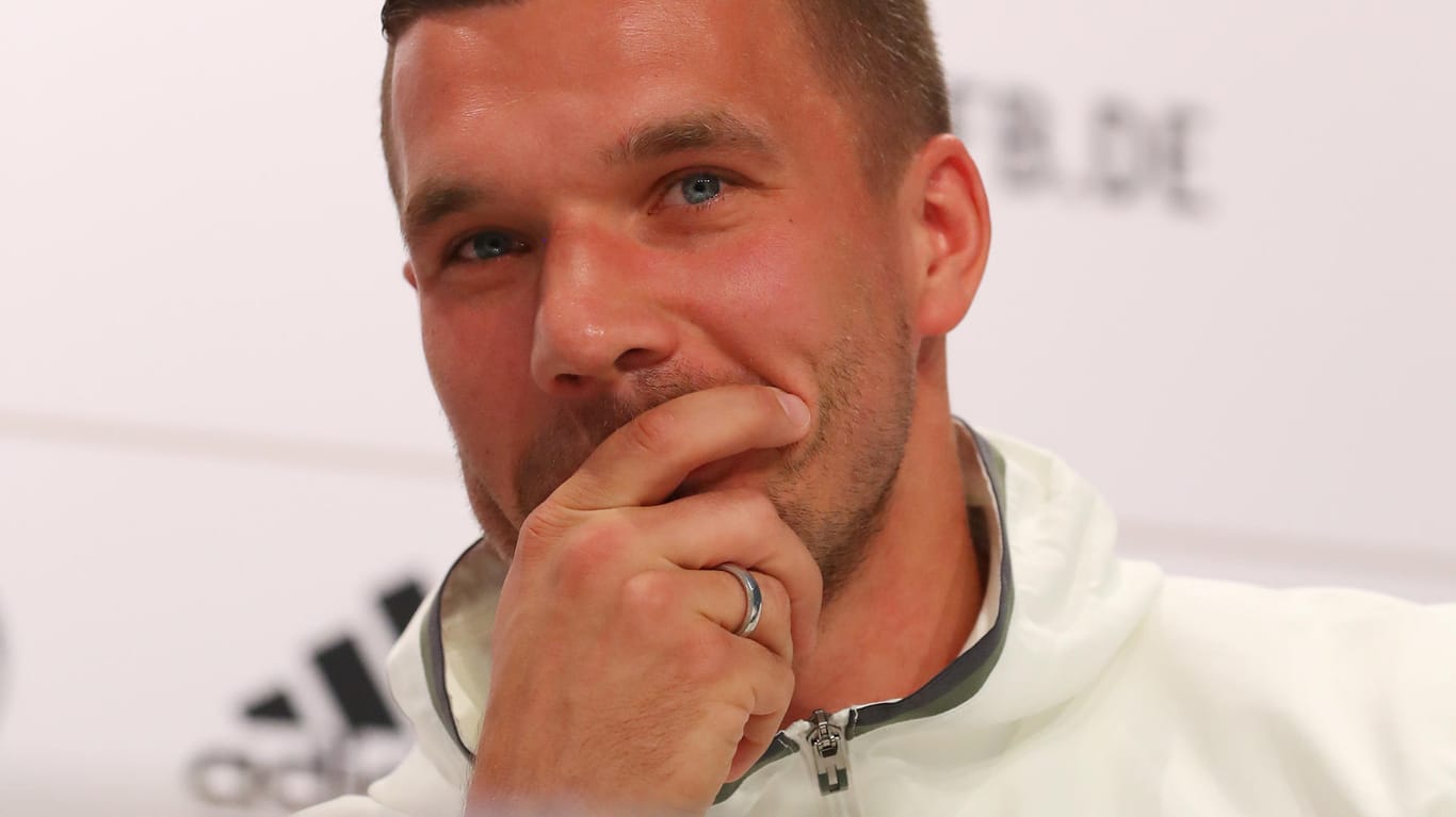Lukas Podolski liebt seit 13 Jahren ein und dieselbe Frau.