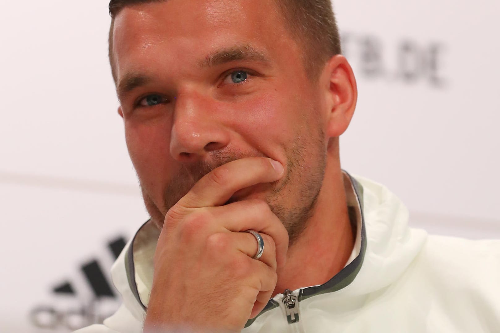 Lukas Podolski liebt seit 13 Jahren ein und dieselbe Frau.
