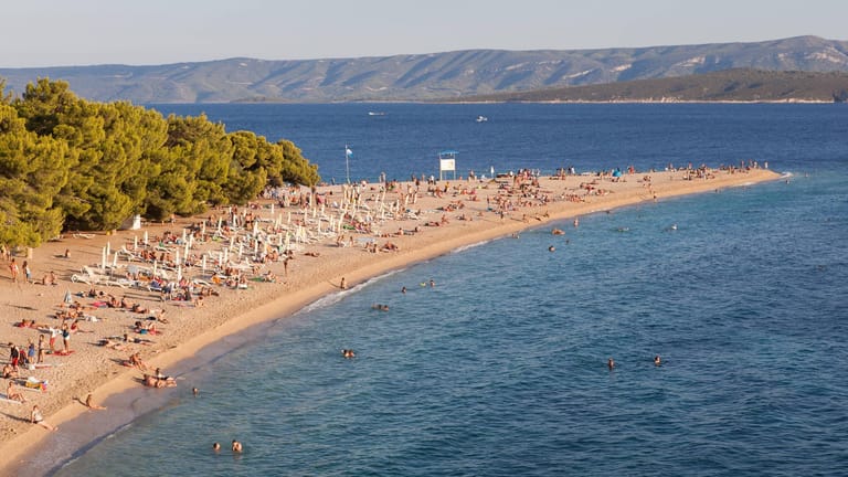 Das Goldene Horn auf der Insel Brac: Das beliebte Ausflugsziel in Kroatien kann seit 28. Mai wieder besucht werden.