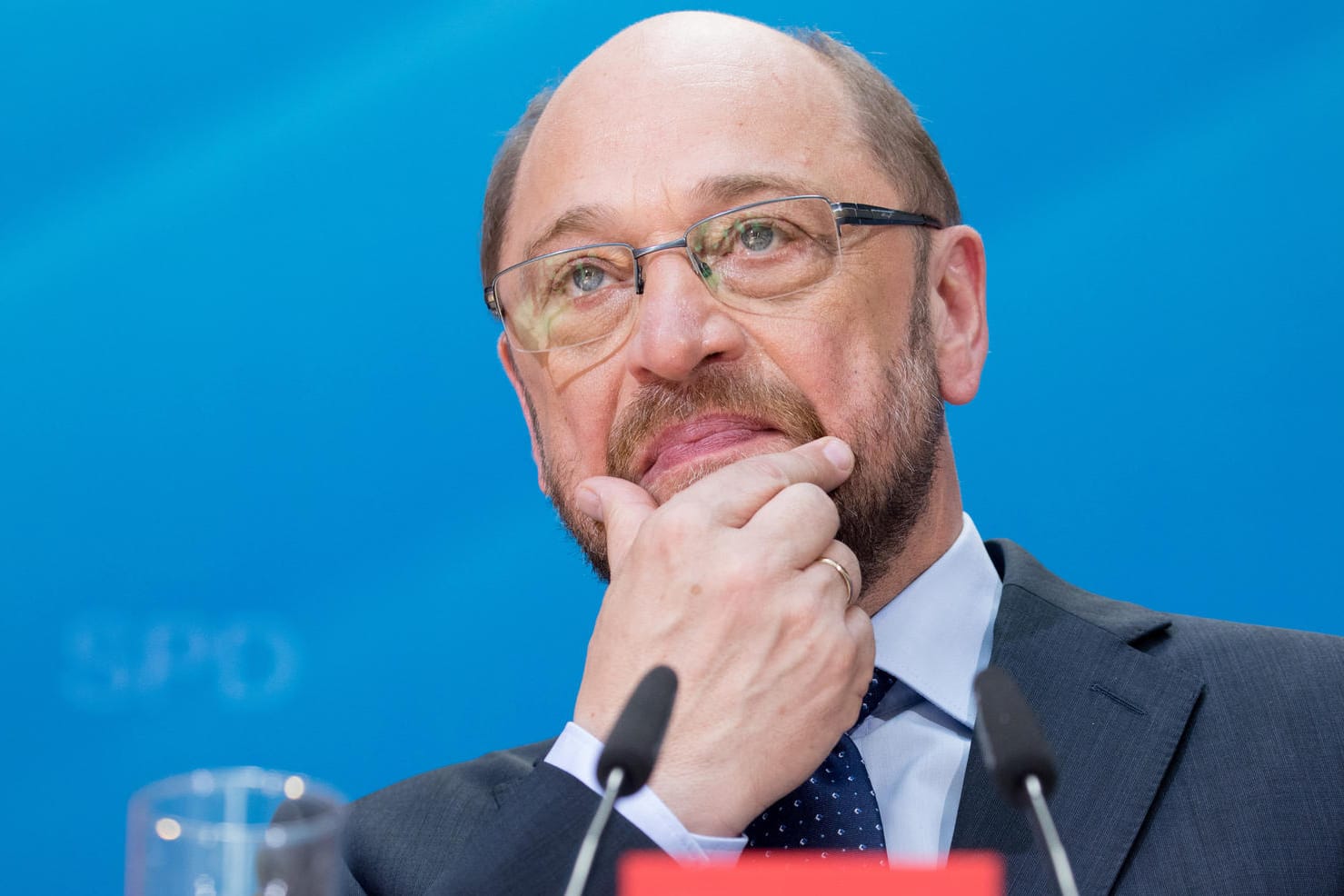 Der SPD-Kanzlerkandidat Martin Schulz hat im Wahlkampf den Anschluss verloren.