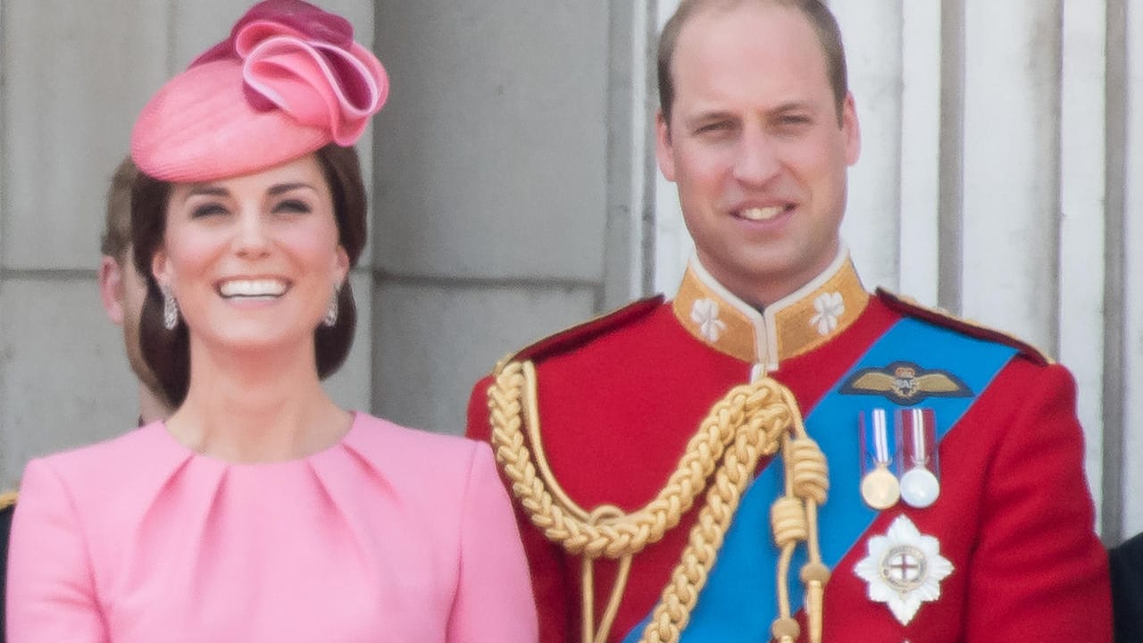 Prinz William ist stolzer Familienvater.