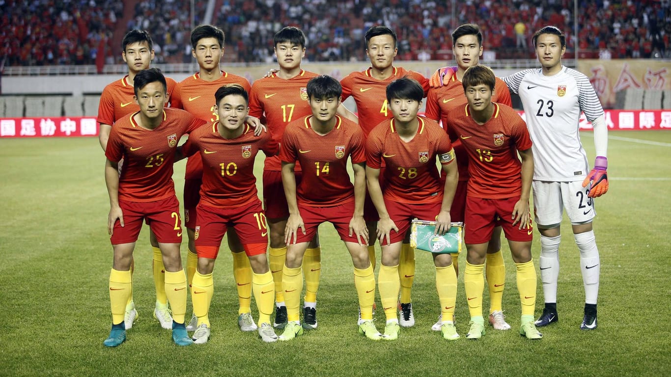 Das Fernziel der chinesischen U20-Nationalmannschaft sind die Olympischen Spiele 2020.