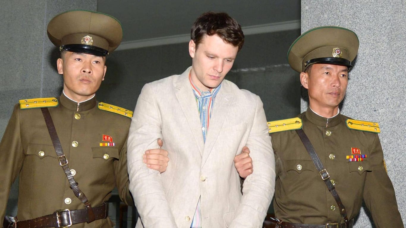 Der US-Student Otto Warmbier ist nach seiner Haft in Nordkorea an schweren Hirnschäden verstorben.