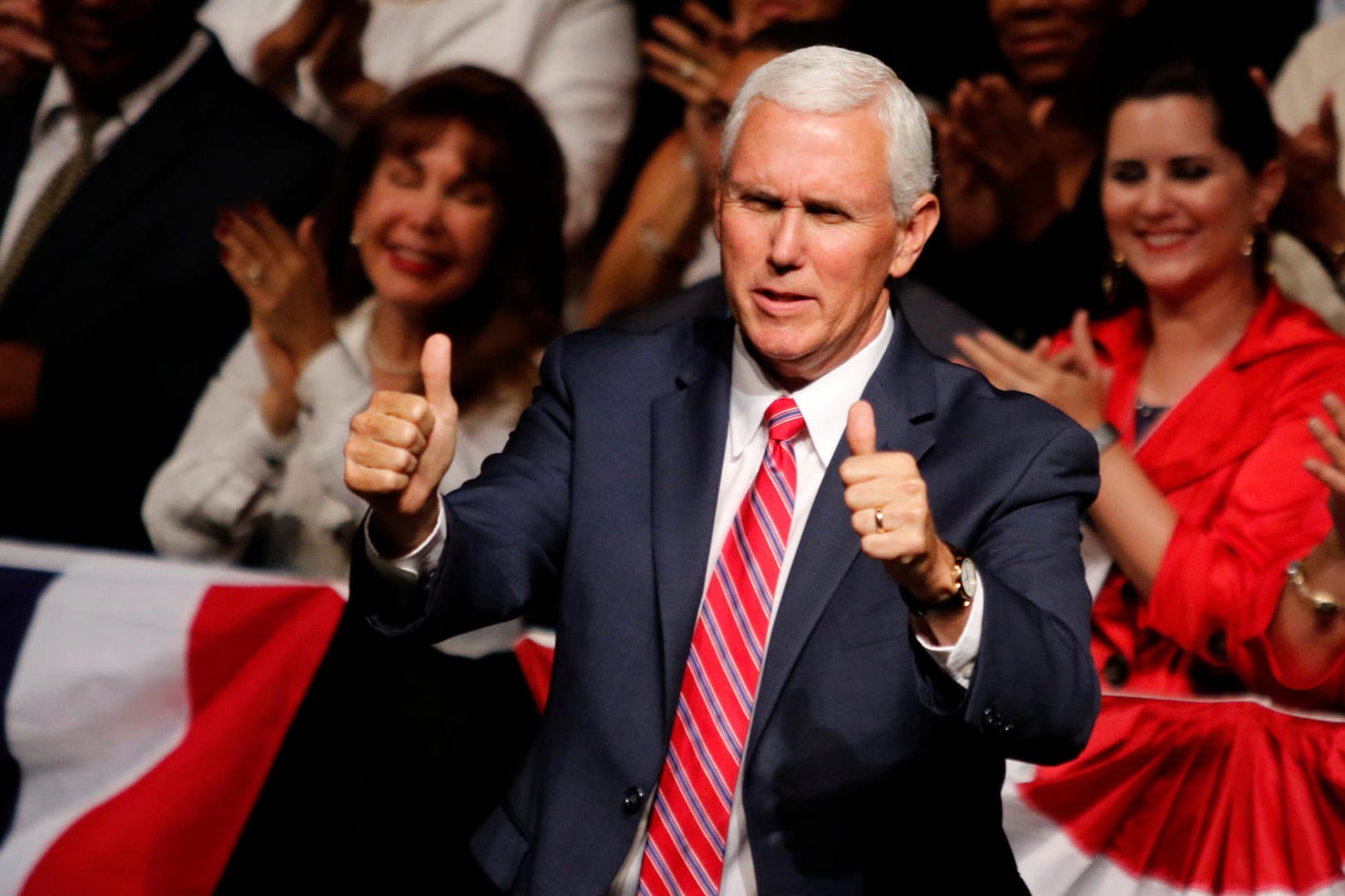 Vizepräsident Mike Pence bei einem Auftritt Mitte Juni in Little Havana in Miami.