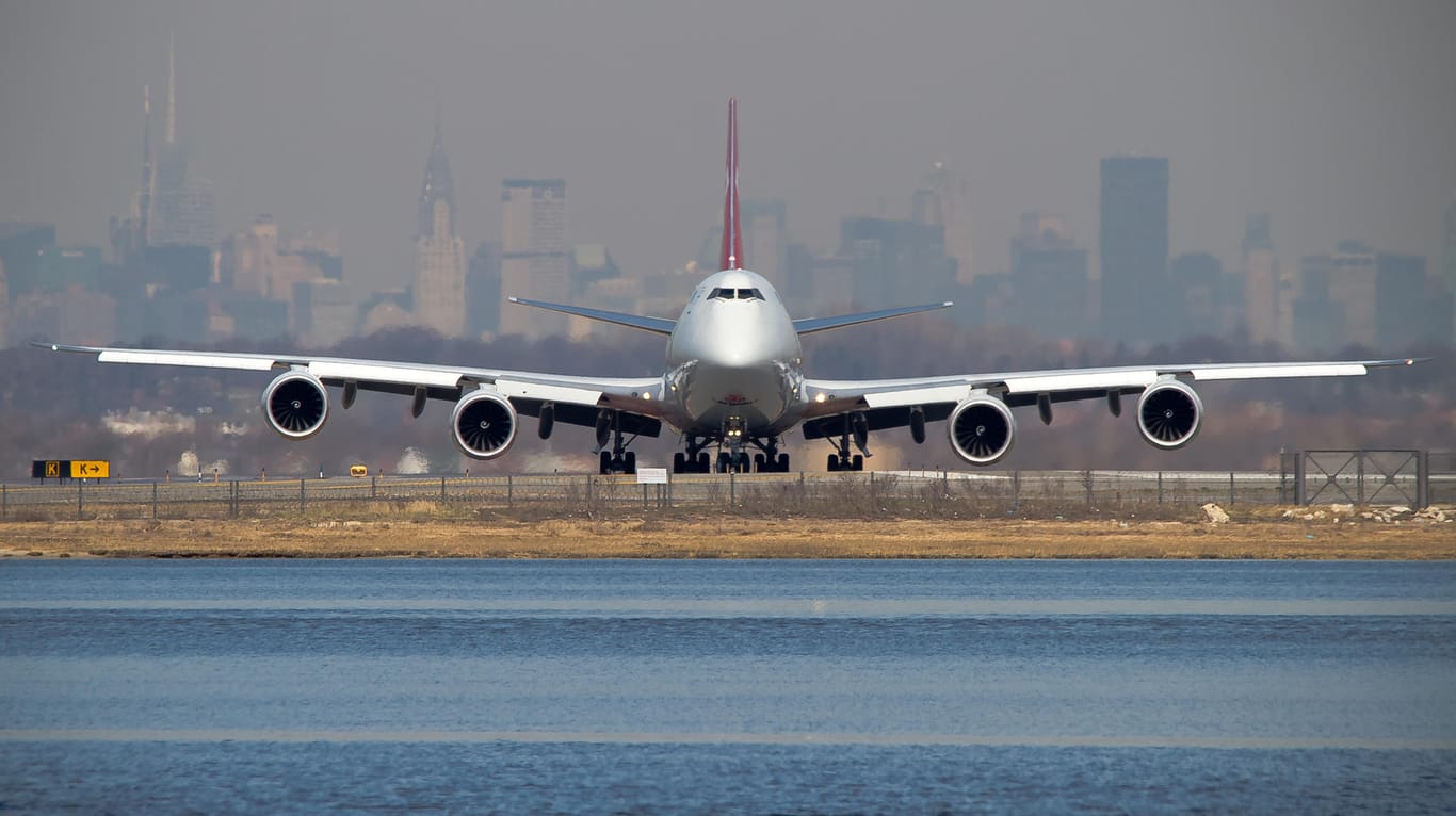 Start einer Boeing 747 (Symbolfoto)