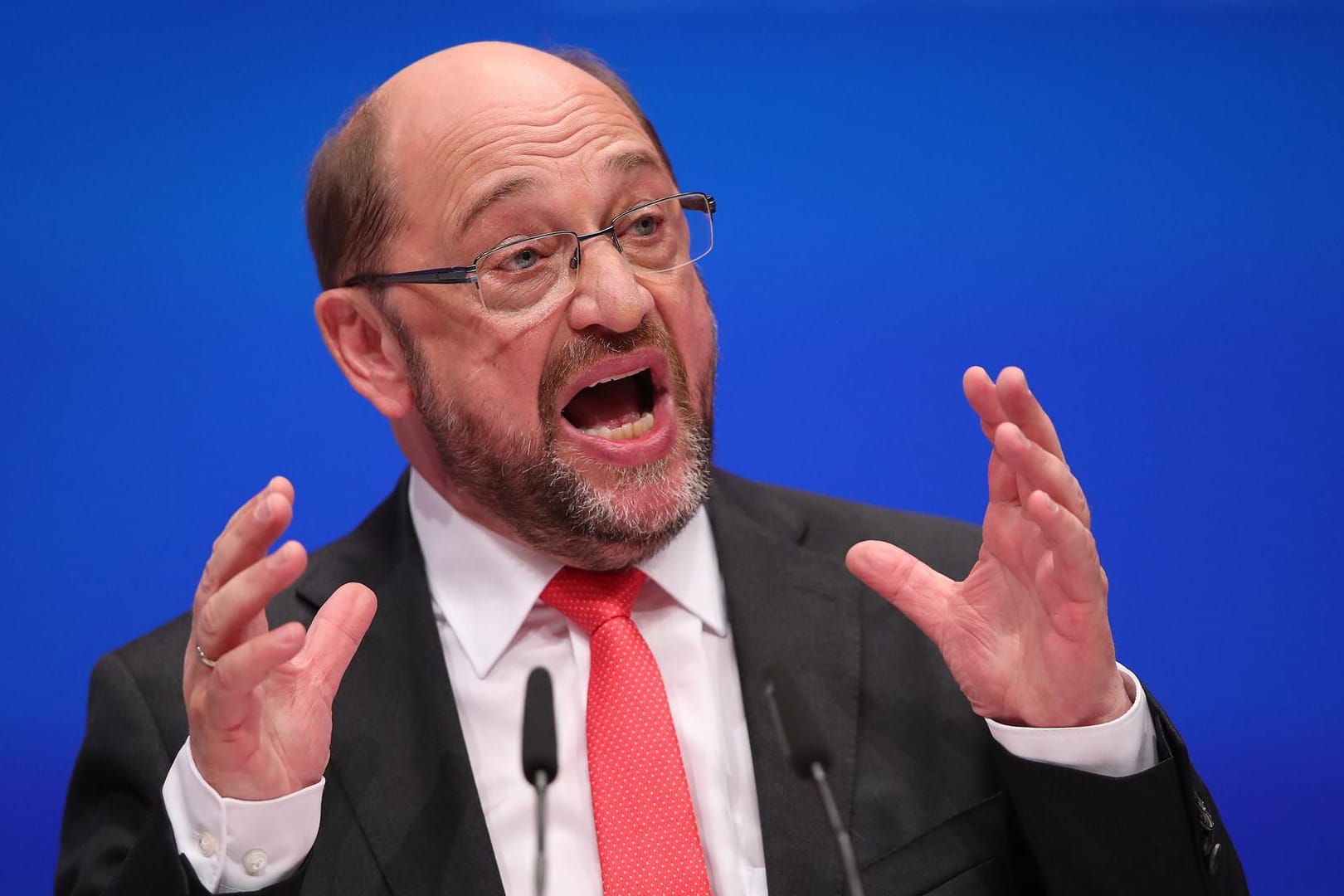 Martin Schulz auf dem SPD-Parteitag in Dortmund.