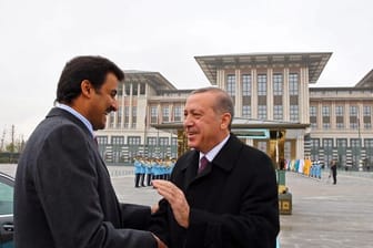 Militärische Partner: Der türkische Präsident Recep Tayyip Erdogan (r.