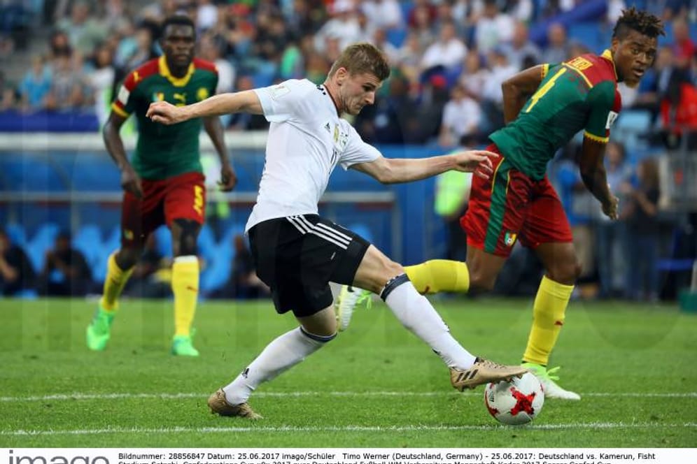 Deutschland geht in Führung durch das 2:0 dank Timo Werner.