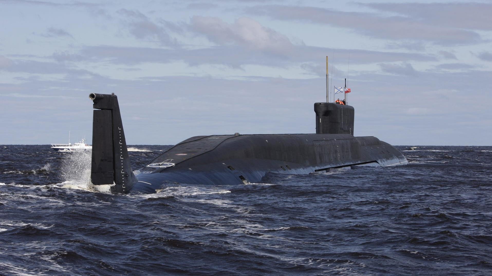 Das russische Atom-U-Boot "Juri Dolgoruki".