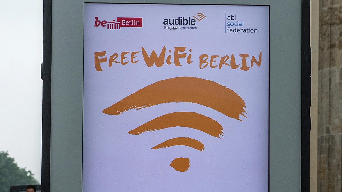 Mit dem neuen Gesetz ist ein umfassendes freies WLAN in Deutschland möglich.