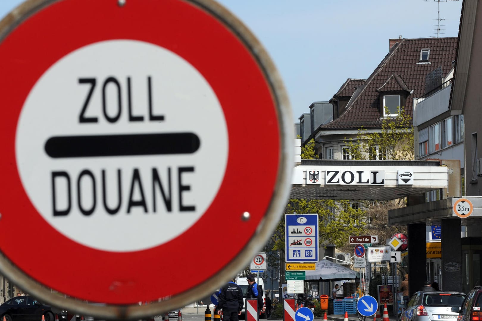 Der deutsche Zoll musste bis zu 15 Millionen Kassenzettel an der Grenze zur Schweiz bearbeiten (Symbolbild).