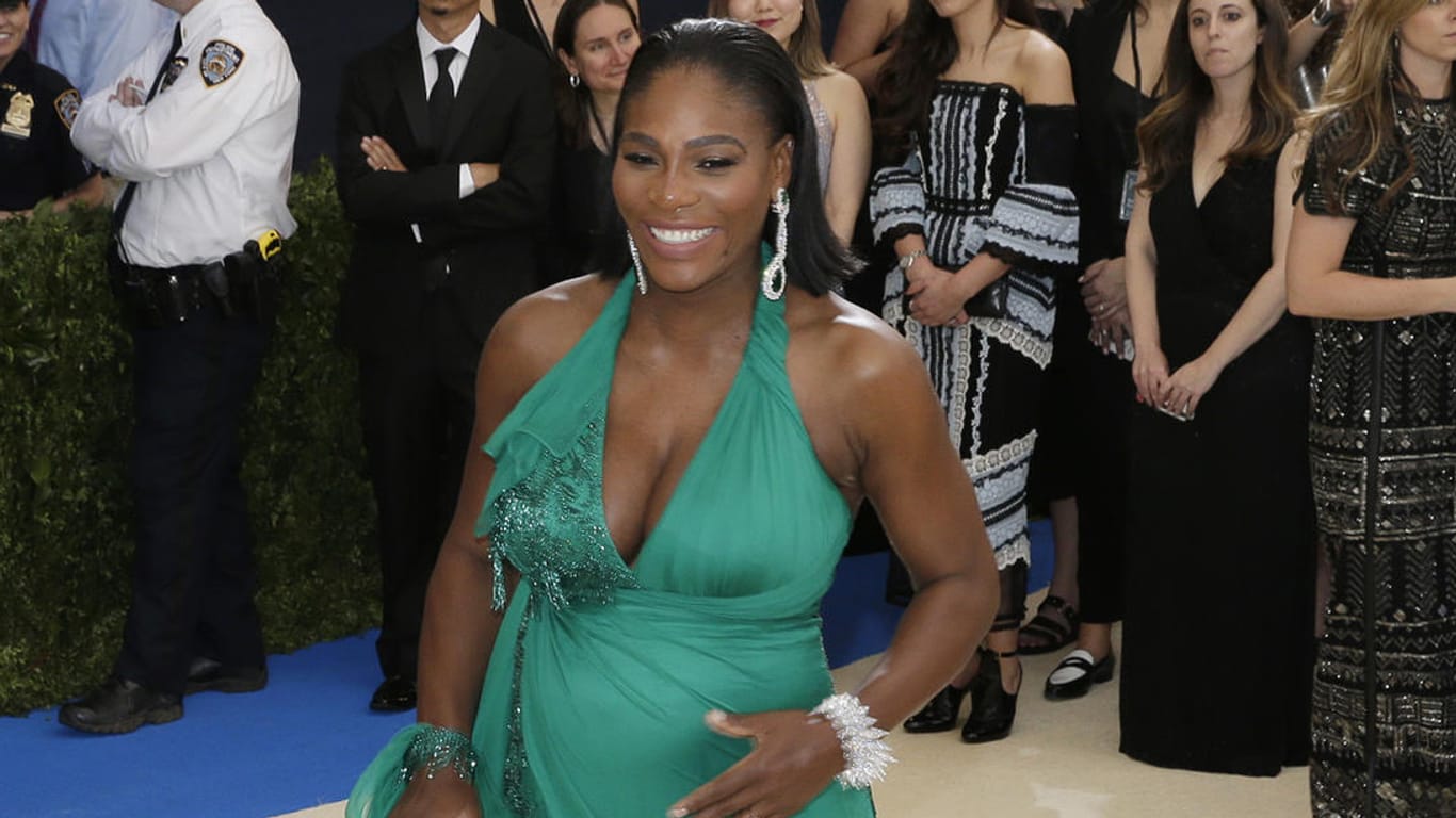 Serena Williams erwartet im Herbst ihr erstes Kind.