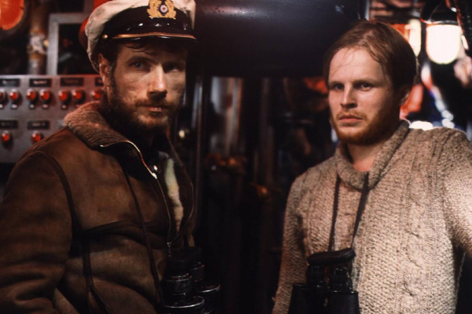 Jürgen Prochnow und Herbert Grönemeyer im Film "Das Boot" von 1981.