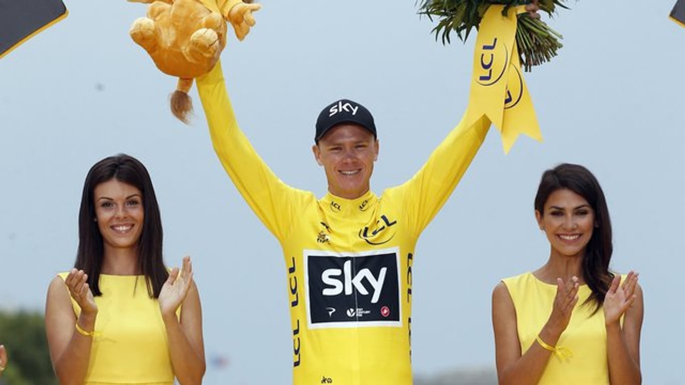 Der Brite Chris Froome gewann die Tour de France 2017.