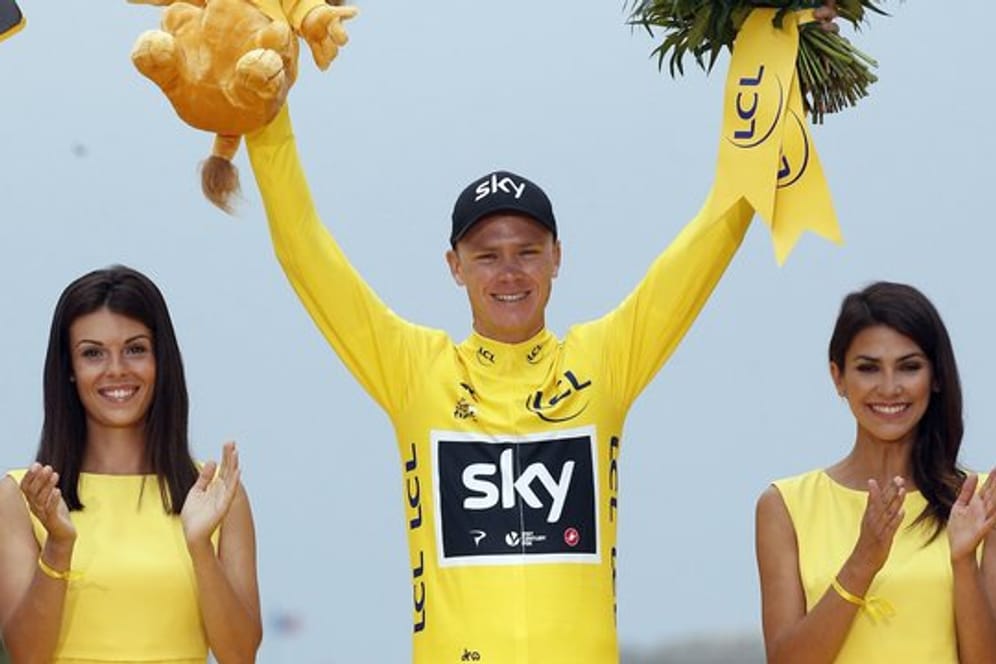 Der Brite Chris Froome gewann die Tour de France 2017.