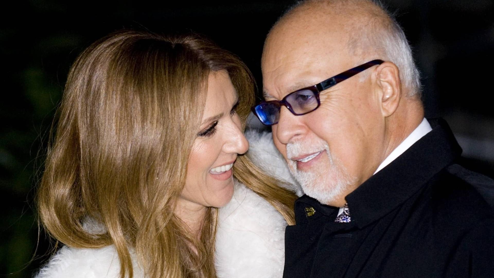 Celine Dion mit Ehemann René Angélil.