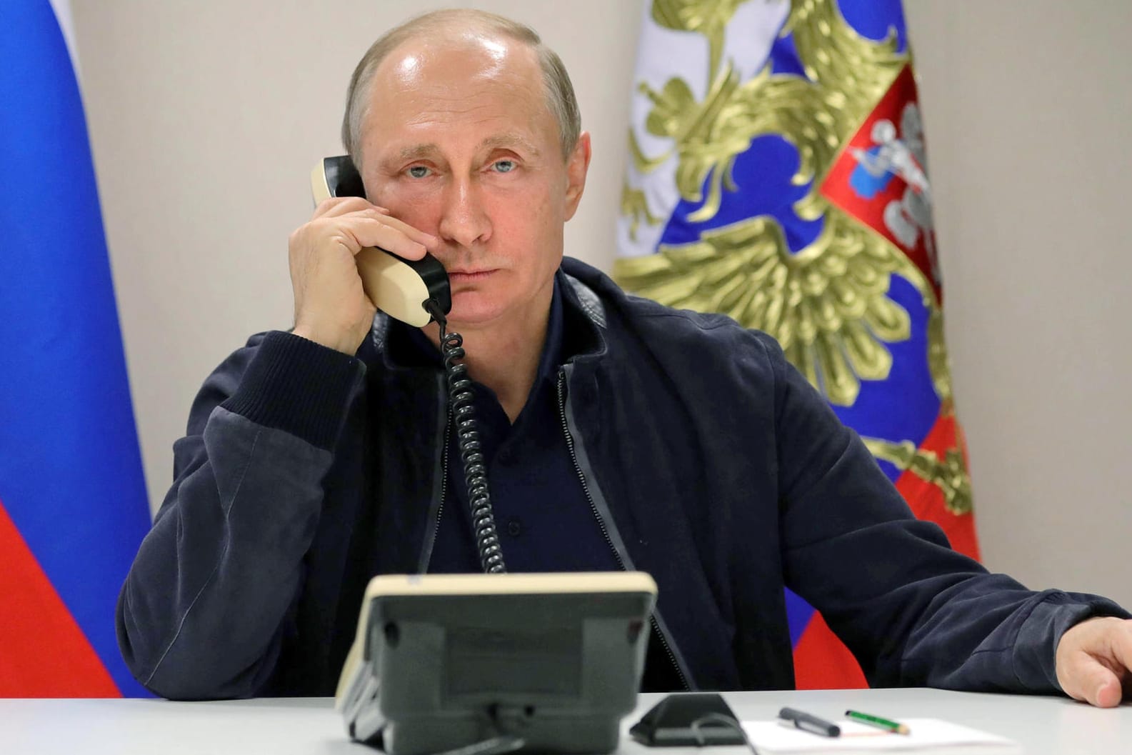 Not amused: Der russische Präsident Wladimir Putin.