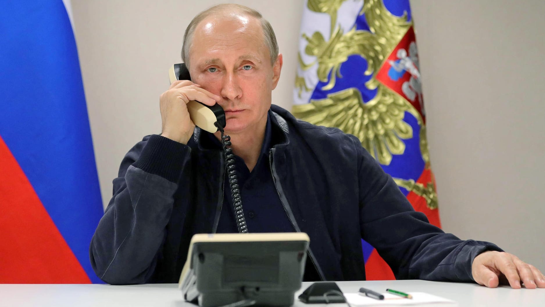 Not amused: Der russische Präsident Wladimir Putin.