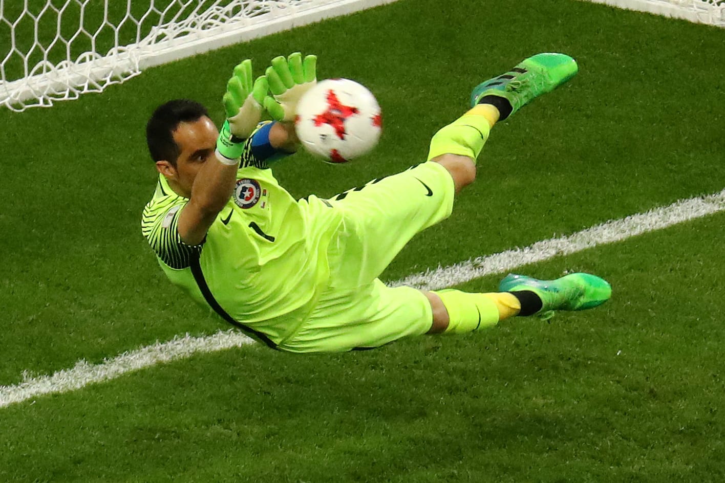 Chile-Keeper Claudio Bravo war gegen Portugal der Matchwinner.