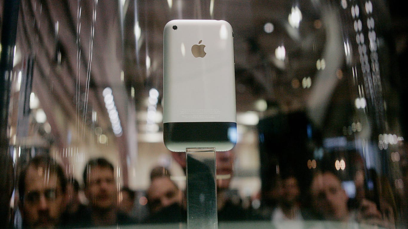 Das iPhone sorgte nach seiner Vorstellung für einen Anstieg der Apple-Aktie von 8,5 Prozent.