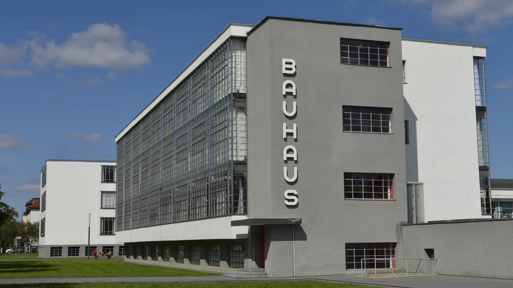 Das Bauhausgebäude in Dessau