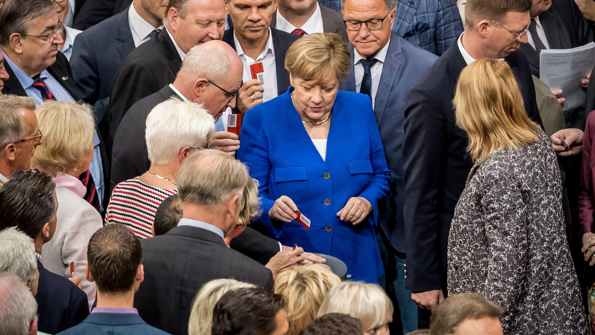 Angela Merkel stimmt gegen Ehe für alle