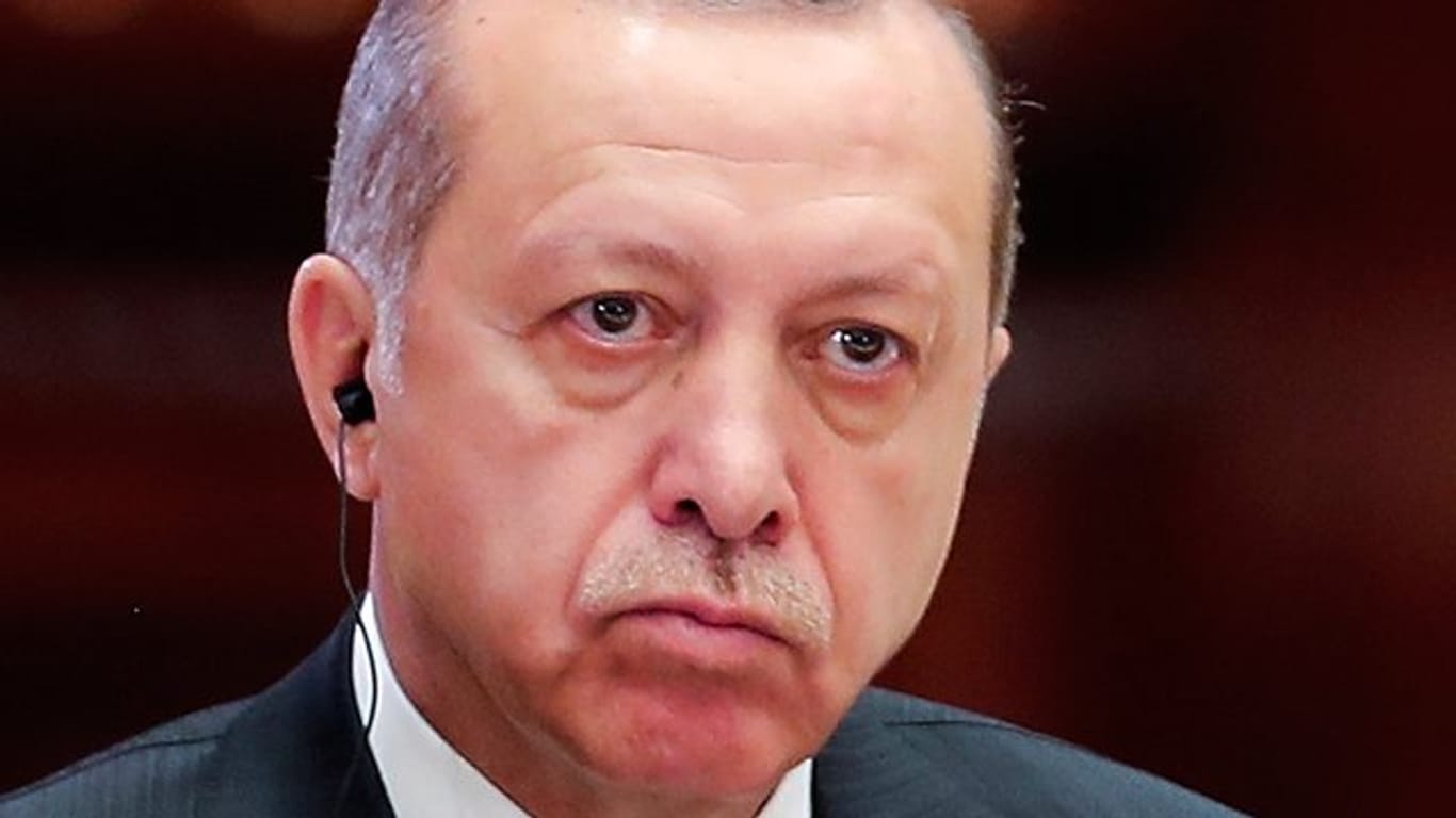 Die Bundesregierung hat einen Auftritt Erdogans, hier Mitte Mai, vor Anhängern in Deutschland verboten.