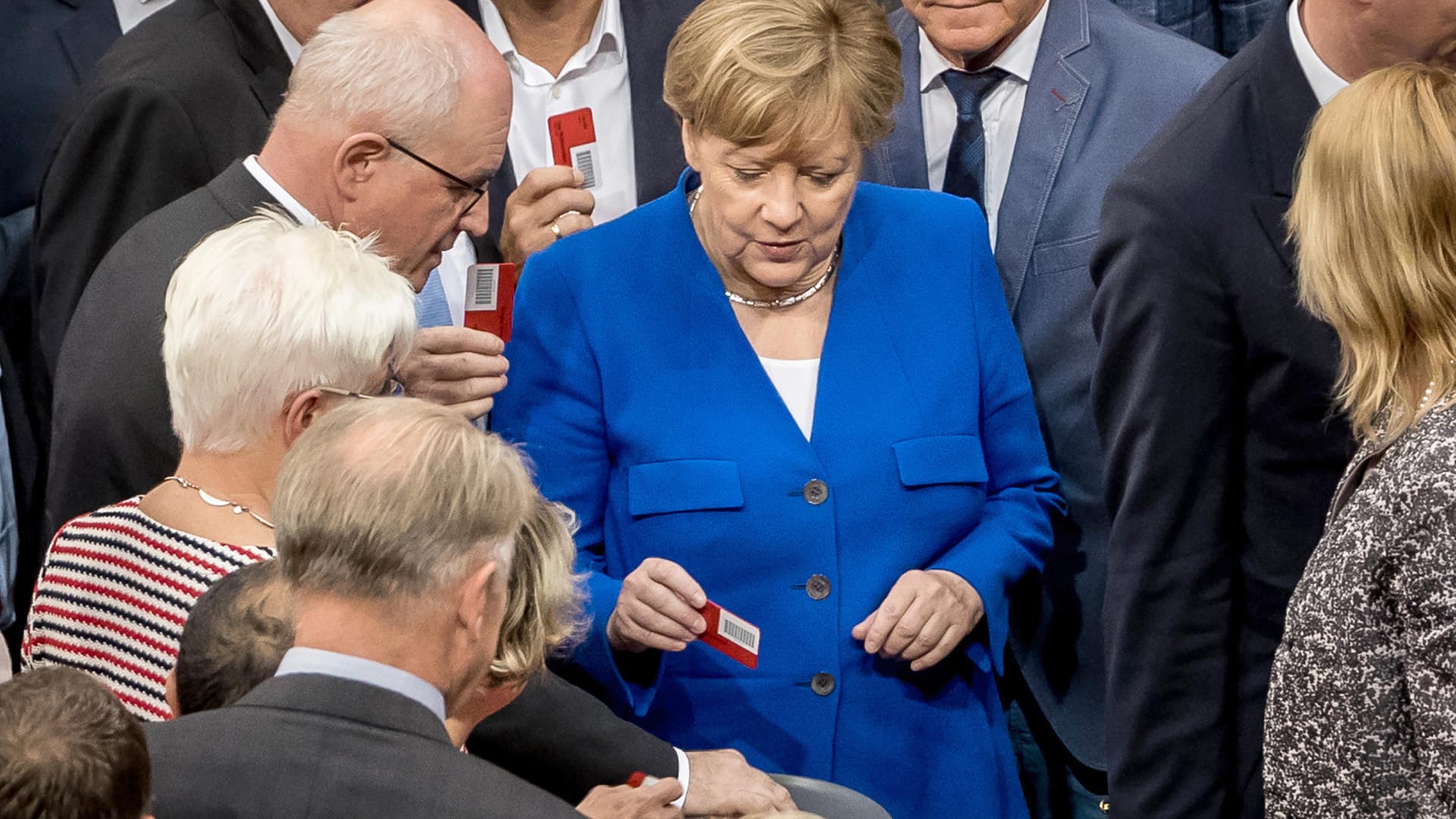 Bundeskanzlerin Angela Merkel (CDU) stimmte gegen die Gleichstellung der Homoehe.