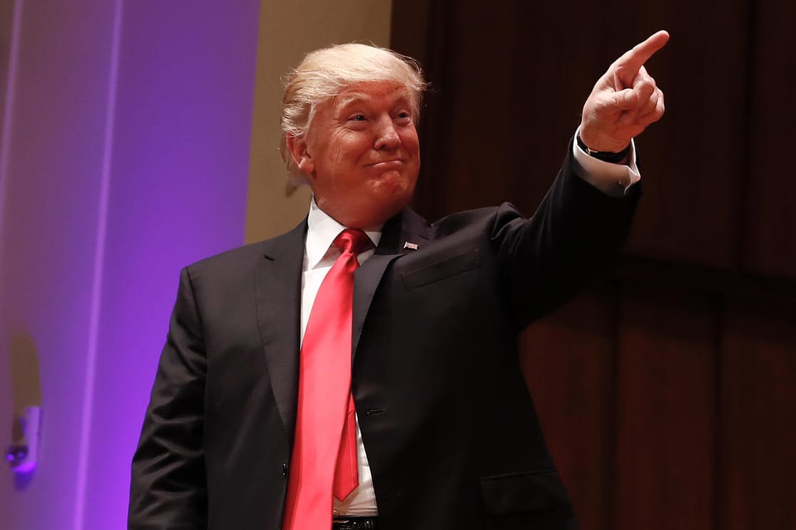 Donald Trump hält seine Twitter-Attacken auf Journalisten für "modern präsidial".