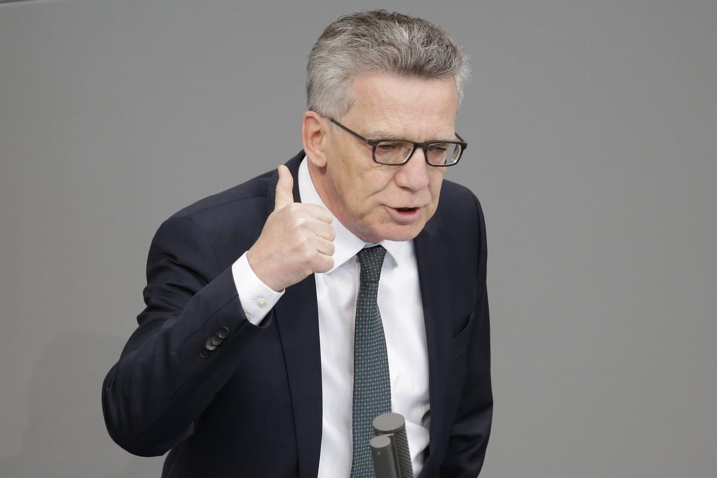 Für Innenminister Thomas de Maiziere ist die Ehe "eine Verbindung zwischen Mann und Frau".