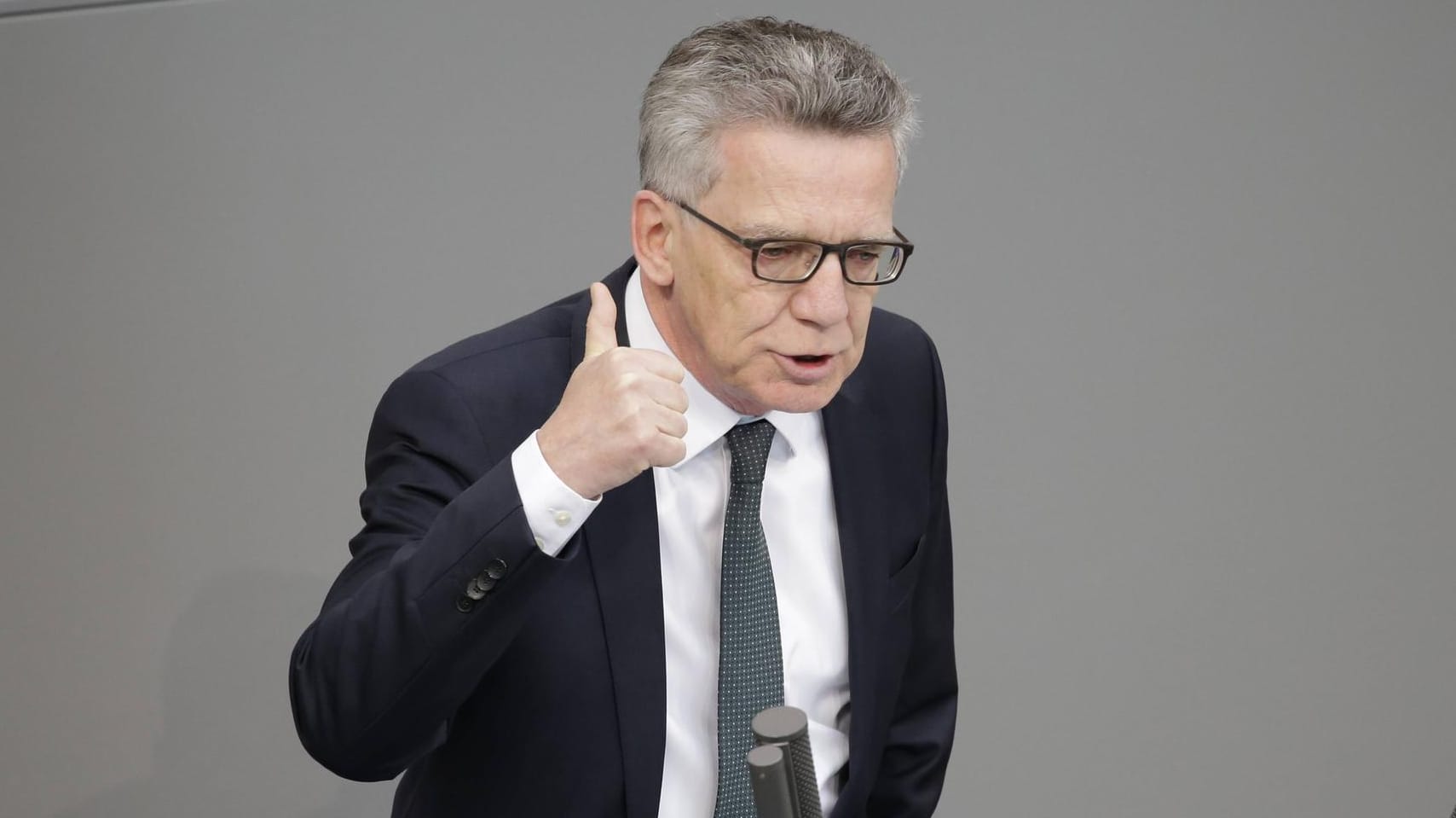 Für Innenminister Thomas de Maiziere ist die Ehe "eine Verbindung zwischen Mann und Frau".