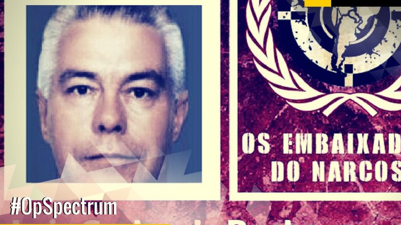 Luiz Carols da Rocha, einer der führenden Drogenbosse Südamerikas, wurde nach 30 Jahren Flucht festgenommen. (Screenshot/twitter/Policia Federal)