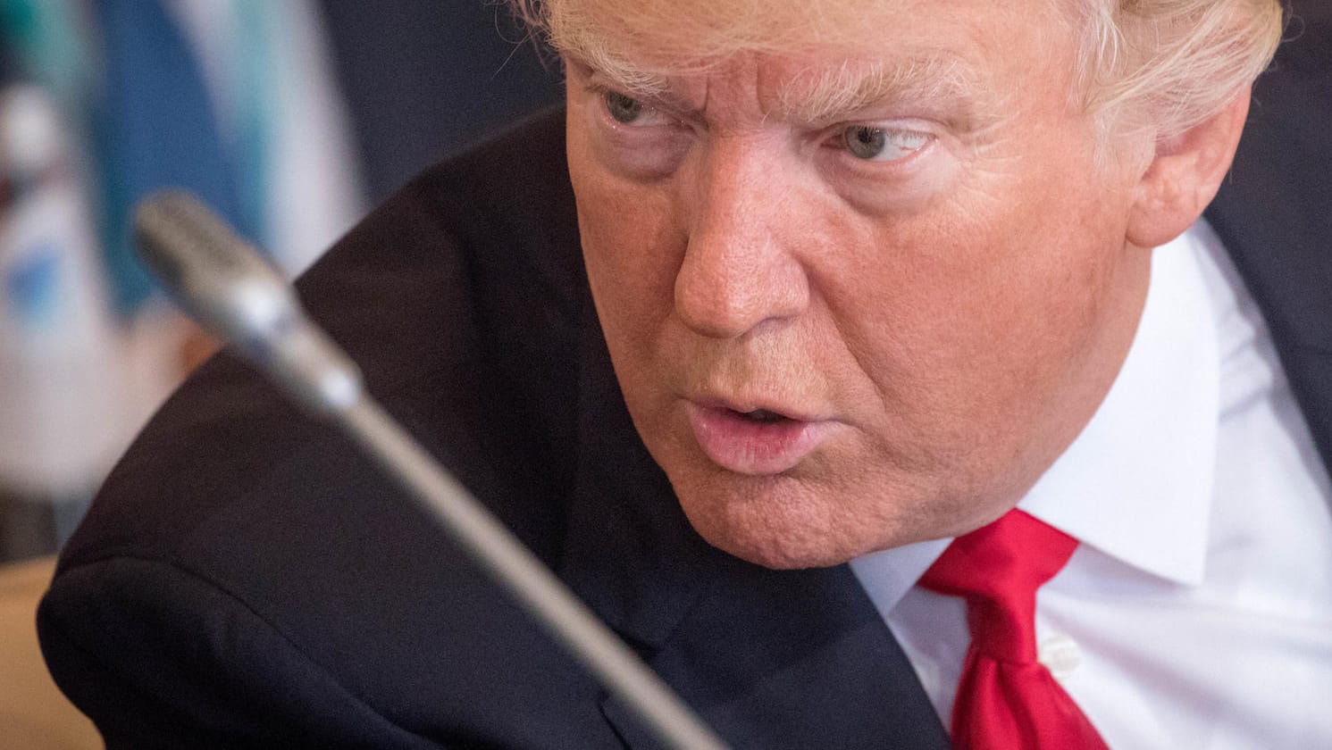 Auf Kriegsfuß mit den Medien: US-Präsident Donald Trump.