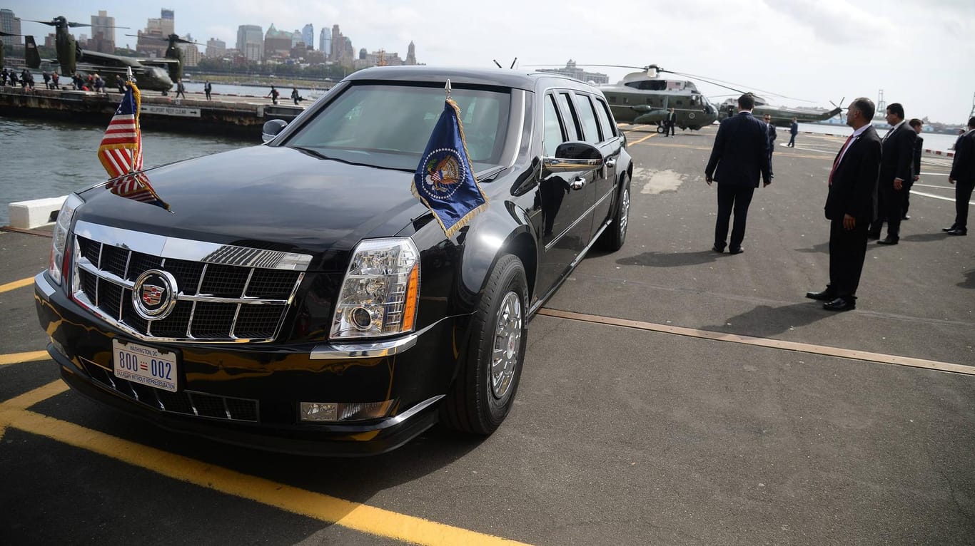 "The Beast" – die Limousine des US-Präsidenten