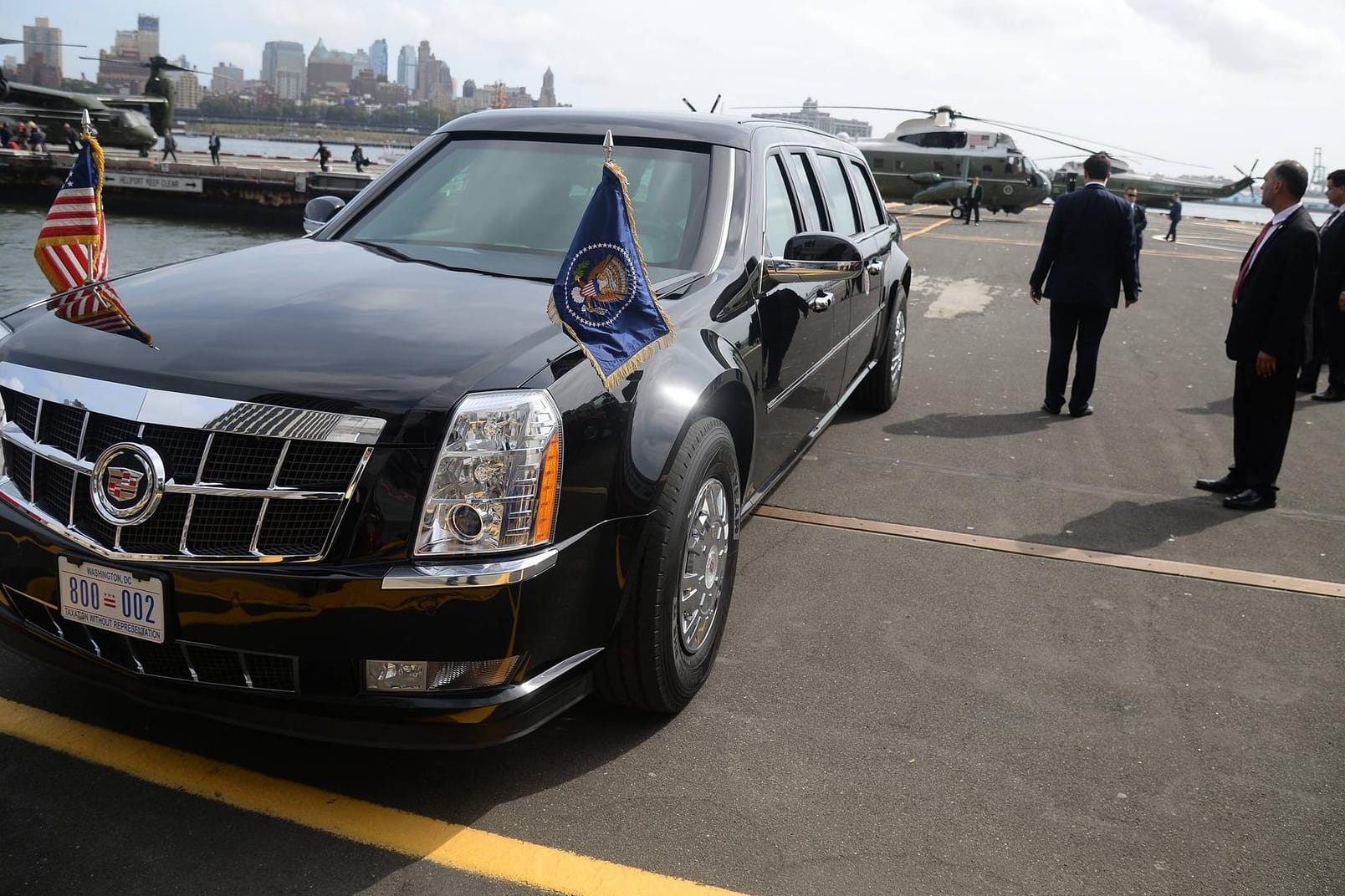 "The Beast" – die Limousine des US-Präsidenten