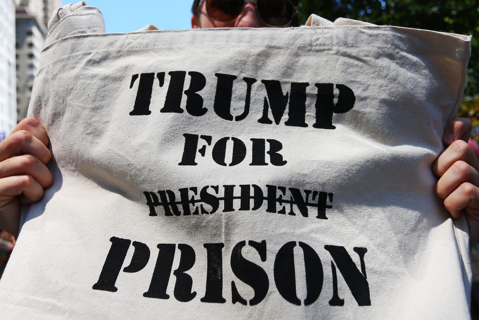 Demonstration in New York