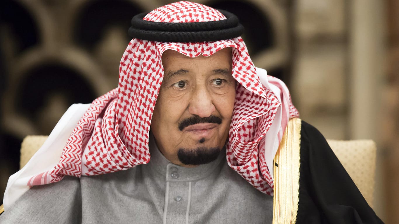 Der saudiarabische König Salman ibn Abd al-Aziz Al Saud