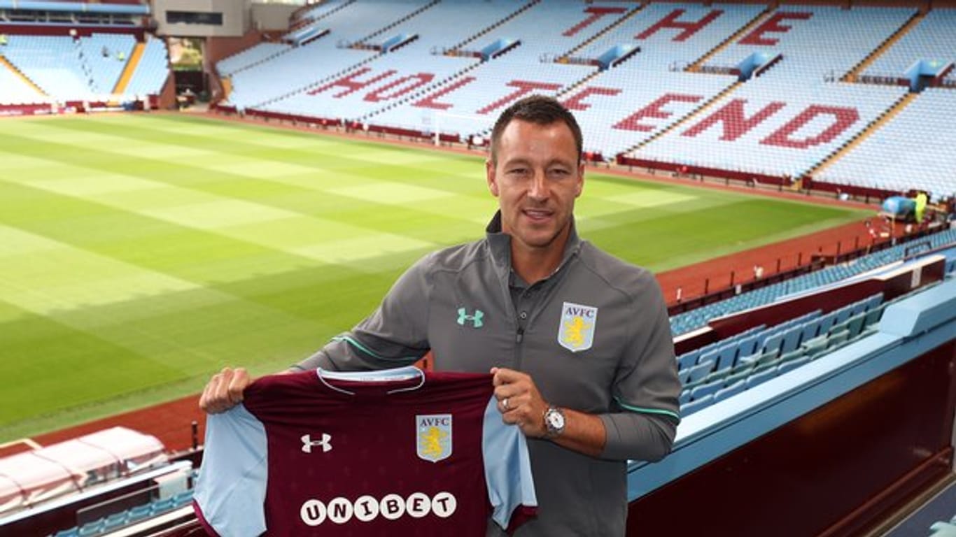 John Terry wechselt zum Zweitliga-Club Aston Villa.