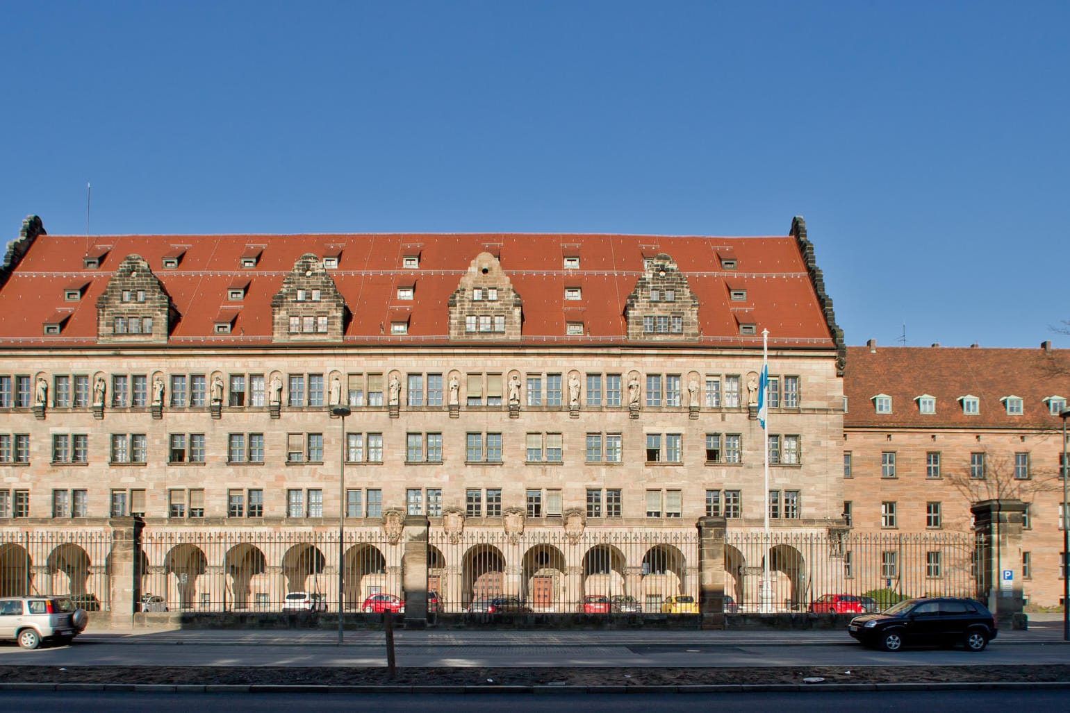 Das Landgericht in Nürnberg verhandelte hinter geschlossenen Türen.