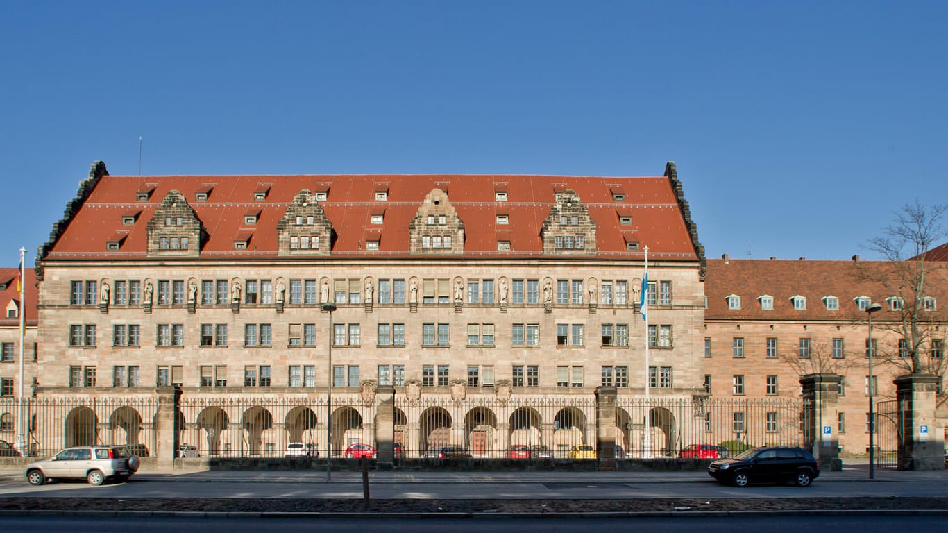 Das Landgericht in Nürnberg verhandelte hinter geschlossenen Türen.