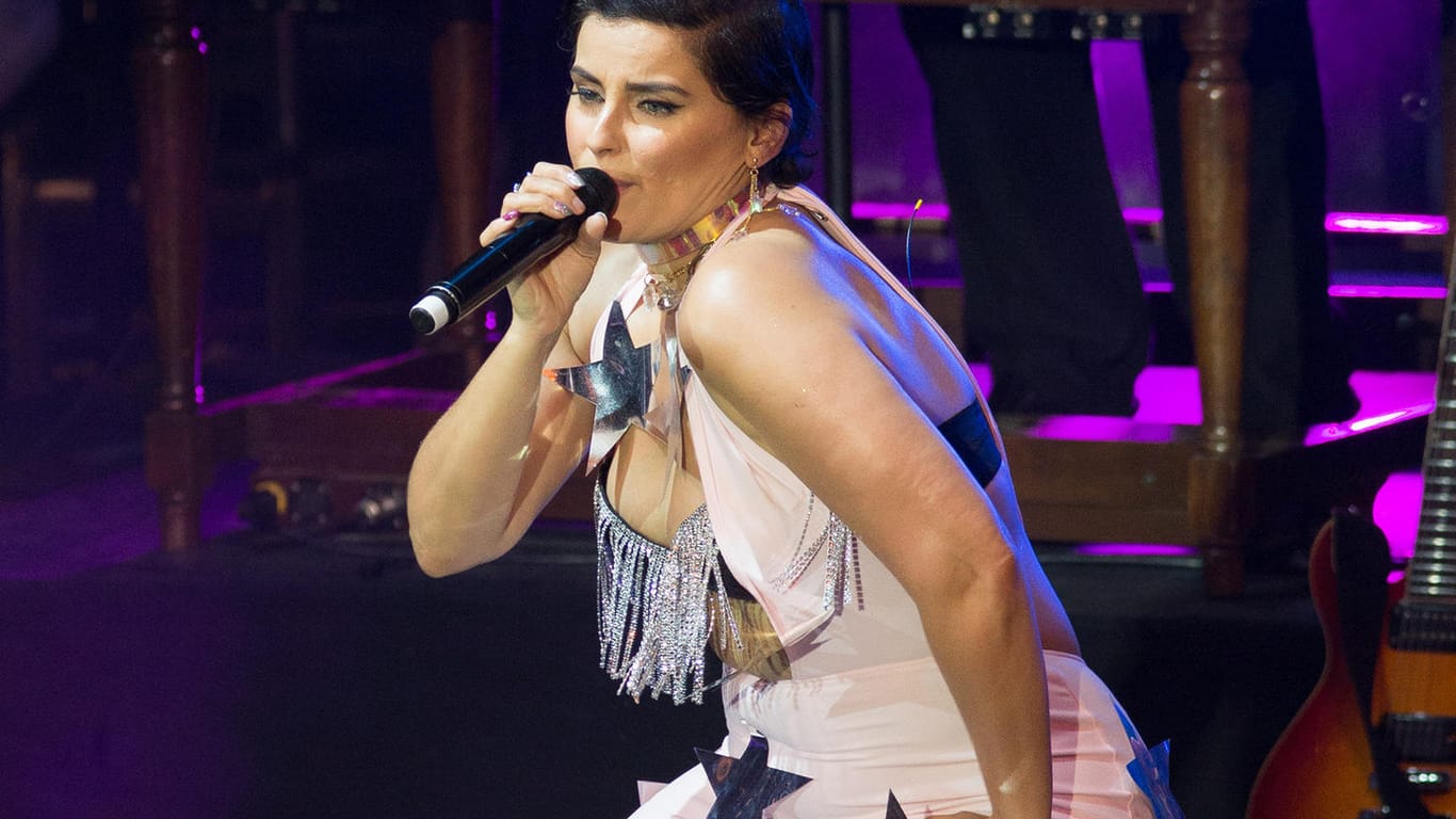 Nelly Furtado bei einem Konzert im Juni 2017.